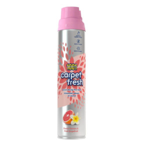 Пена для нейтрализации запахов для ковров и обивки 1001 Carpet Fresh Soft Jasmine & Linen, 300 мл